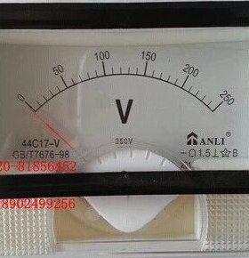 直流电压表44C17-250V  100V 300V 450V 500V 600V 44C17-V