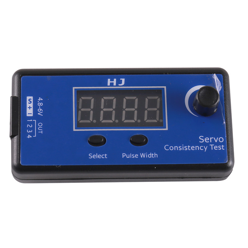 HJ 测试仪 多功能数字 模拟 舵机测试仪 电机电调油门调速控制器