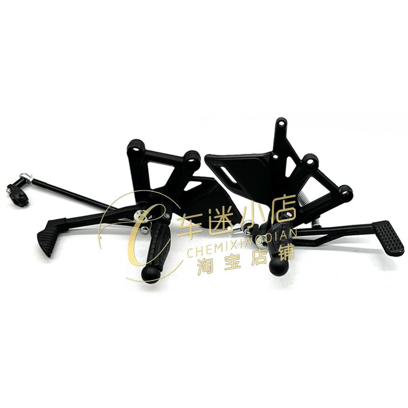适用贝纳利黄龙BJ600GS/欧洲款BN600i左右前脚蹬支架 前脚踏支架