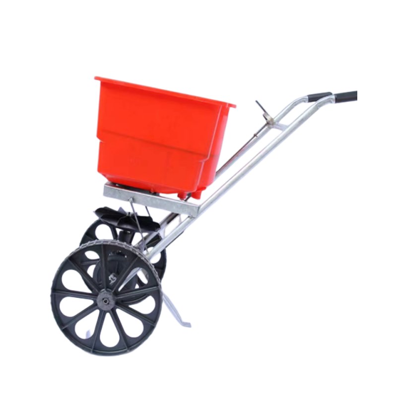 手推式自动施肥器多功能小型草籽播种农用电动撒肥车施肥追肥神奇