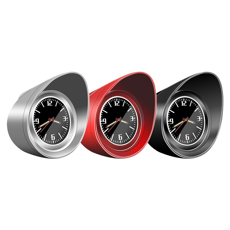 车载夜光电子钟表 时钟石英表 汽车用品车内装饰内饰改装车用秒表