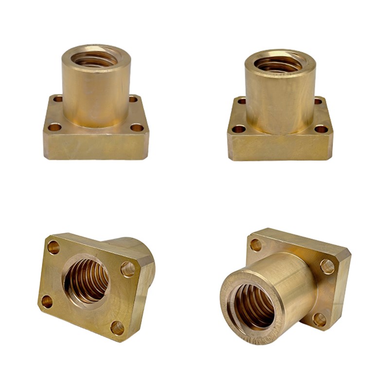 镗床昆明机床螺母 TX6111T 主轴进出罗母T55*20/2双头螺纹 25025