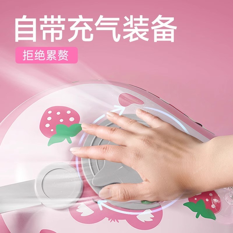 德国家用婴儿免充气游泳圈宝宝儿童加厚腋下圈防侧翻新生儿趴圈