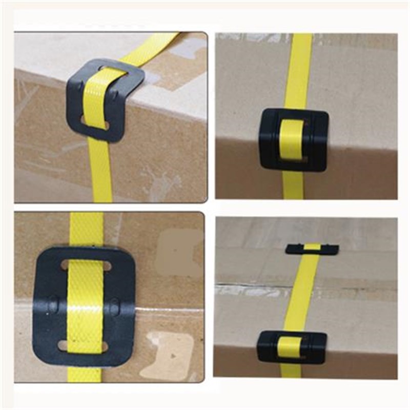 加厚塑料护角 L型防滑护角垫片纸箱打包带塑胶卡扣