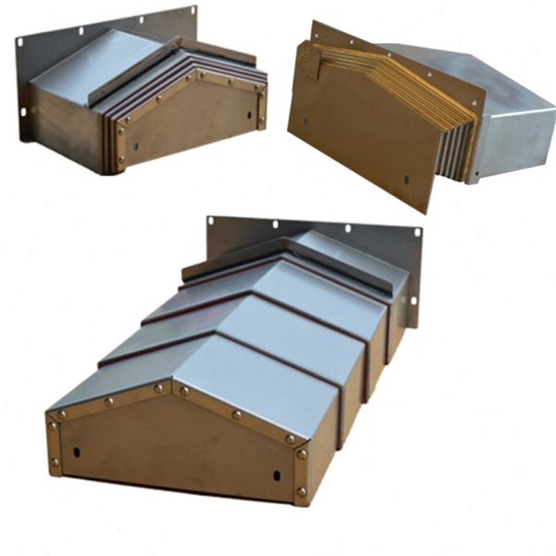 加工中心钢板防护罩850E数控机床镗铣床不锈钢伸缩护板钣金1060