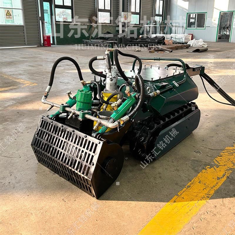 新款水下清淤潜水机器人管河道防汛排污电动清淤履带底盘总成厂家