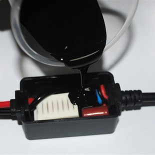 耐高温环氧树脂黑色灌封胶保密3019导热绝缘胶一体胶电子线圈密封