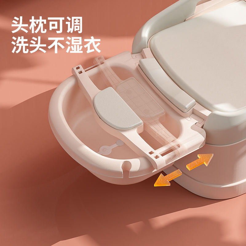 洗头牀洗头发躺椅孕妇儿童洗头椅家用神器大人洗发椅子可摺叠成人