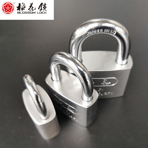 梅花腰圆叶片挂锁40/50/60mm防盗防水铁挂锁LS2940/LS2950/LS2960