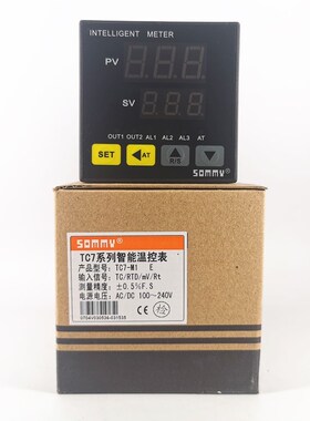 松美SOMMY电子温控器TC7/TC6/TC4/TC8/TC80/TC9-M1 PID数显温控仪