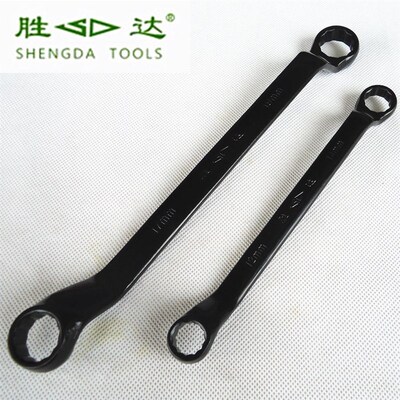 SD/胜达 发黑双头梅花扳手机修汽修眼镜扳手5.5-7至46-50双头梅花