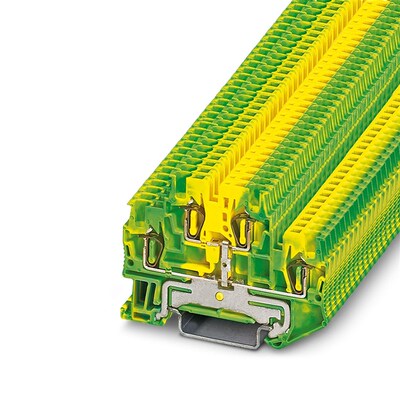 菲尼克斯接线黄绿双层接线黄绿端子 STTB 1.5-PE 3036013