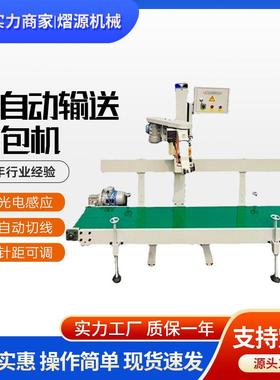 自动输送缝包机自动在连线缝口机立式缝包输送机组缝包机全自动