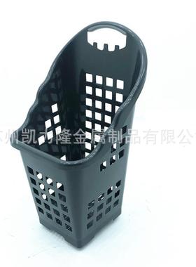 超市四轮购物篮拉杆篮四轮超市购物篮直销70L