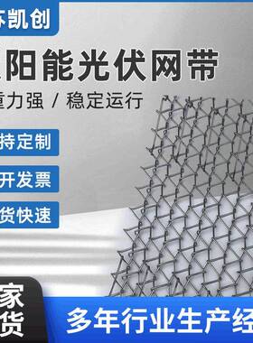 太阳能光伏输送网带烧结炉海鲜输送网带金属工业网带定制