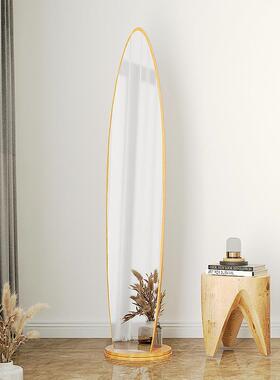 简约穿衣镜全身落地镜家用卧室旋转可移动衣帽间女生试衣立体镜子