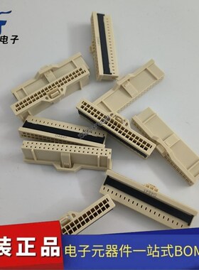 AAUS02FS0-038K01 LOTES嘉泽汽车连接器BMS线端母座胶壳38PIN黄色