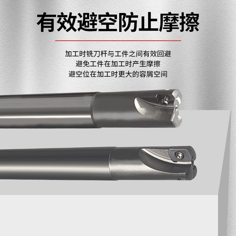 ASR06快进给铣刀杆抗震加硬EPNW0603TN铣刀片代替日立R2开粗刀粒