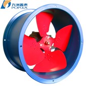 九洲风机EG轴流管道排烟机换气风机 餐馆酒店厨房家用排油烟风机
