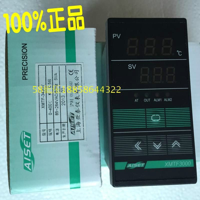 原装AISET上海亚泰仪表 XMTF3000 温控仪表 XMTF-3430V(N) 温控器