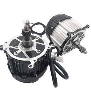 厂家直销电动三轮车后桥快速通用孔四轮车差速电机48v60v无刷电机