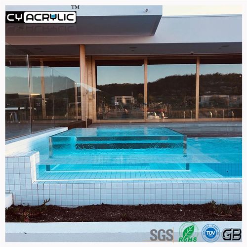 大型亚克力游泳池 别墅户外透明玻璃游泳池 无边际游泳池定制