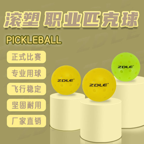 ZDLE滚塑匹克球一体成型耐磨比赛