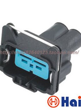 2孔防水汽车接插件 6.3型汽车连接器含端堵 DJ70229A-6.3-21