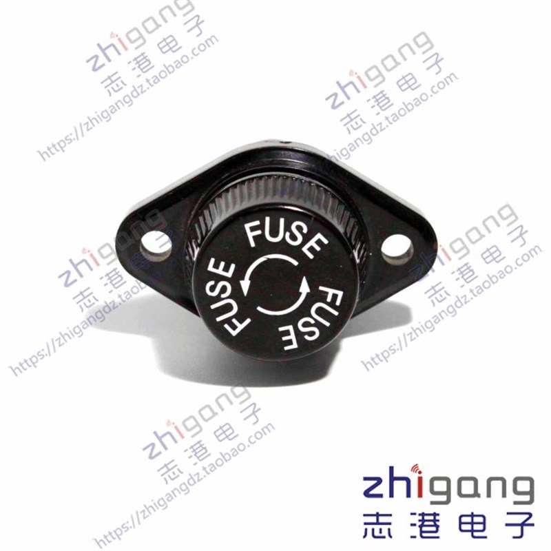 保险座R3-18 10*38 30A大电流 螺旋式保险座台湾SCI新进保险丝座