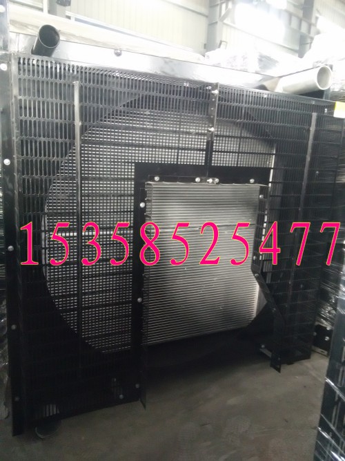 700KW千瓦上柴SC33W990D2柴油发电机水箱 散热器
