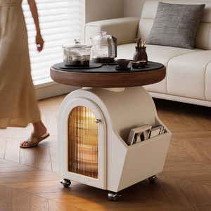 2026新款客厅可移动茶台带烧水壶一体阳台休闲茶几小户型茶桌家用