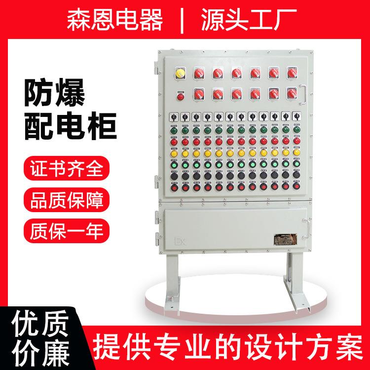 BXMD防爆照明动力配电柜PLC变频双电源控制检修插座配电柜不锈钢