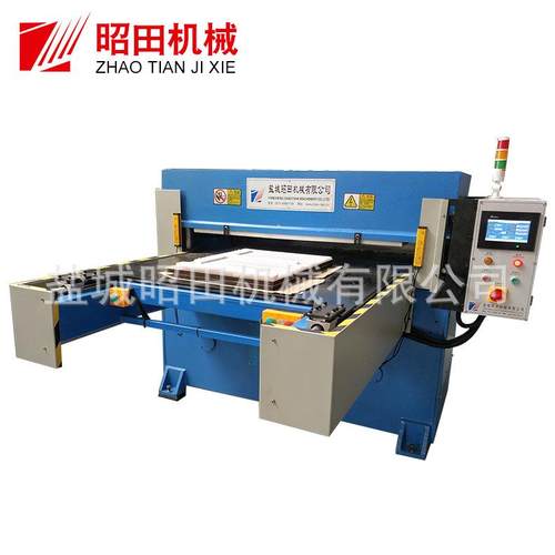 供应吸塑自动模切机餐盒四柱裁断机单边送料精密四柱液压裁断机