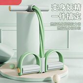 脚蹬拉力器腹部拉伸瘦肚子减肥健身器材家用小燕飞仰卧起坐辅助器