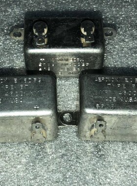古董 美国 AEROVOX 8UF 450V 铜壳发烧分频耦合电解电容