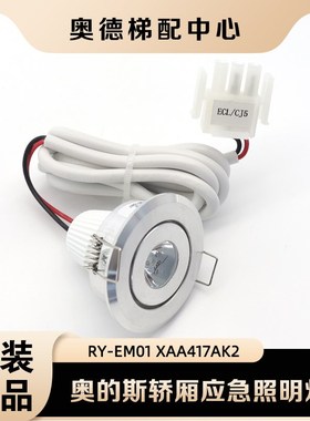 西子奥的斯电梯应急灯RY-EM01 XAA417AK2 轿厢应急照明灯DC12V