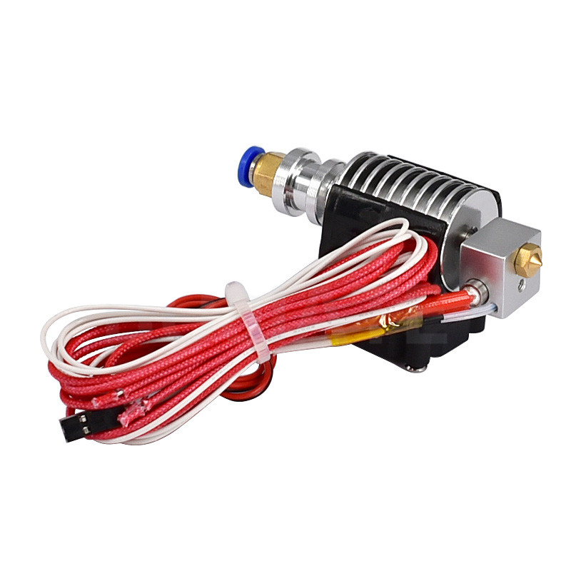 3D打印机 E3D-V5 挤出头 喷嘴 E3D-V5全套 带风扇 带送料管