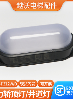 原装适用通力电梯井道灯/轿顶灯照明SALF-DZ10W/DZ12W/DZ8W配件