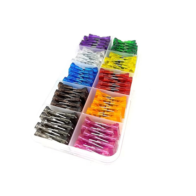 中号汽车保险丝 2A 3A 5A 7.5A 10A 15A 20A 25A 30A 35A 各10个