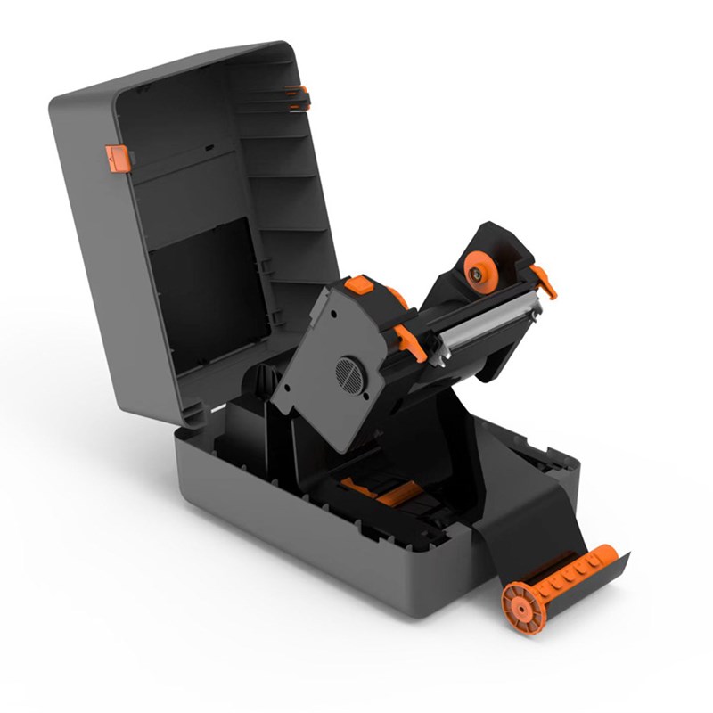 快速清晰条码打印机4寸热转印标签底标碳带唛头200点300打印