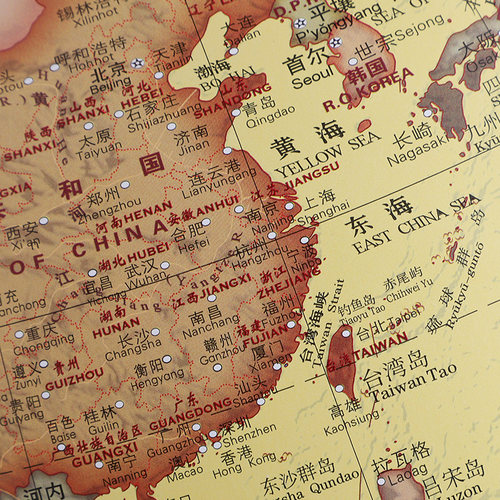 哪里大型42cm万向地球仪大号50/62/80落地式高清复古家居摆设装饰