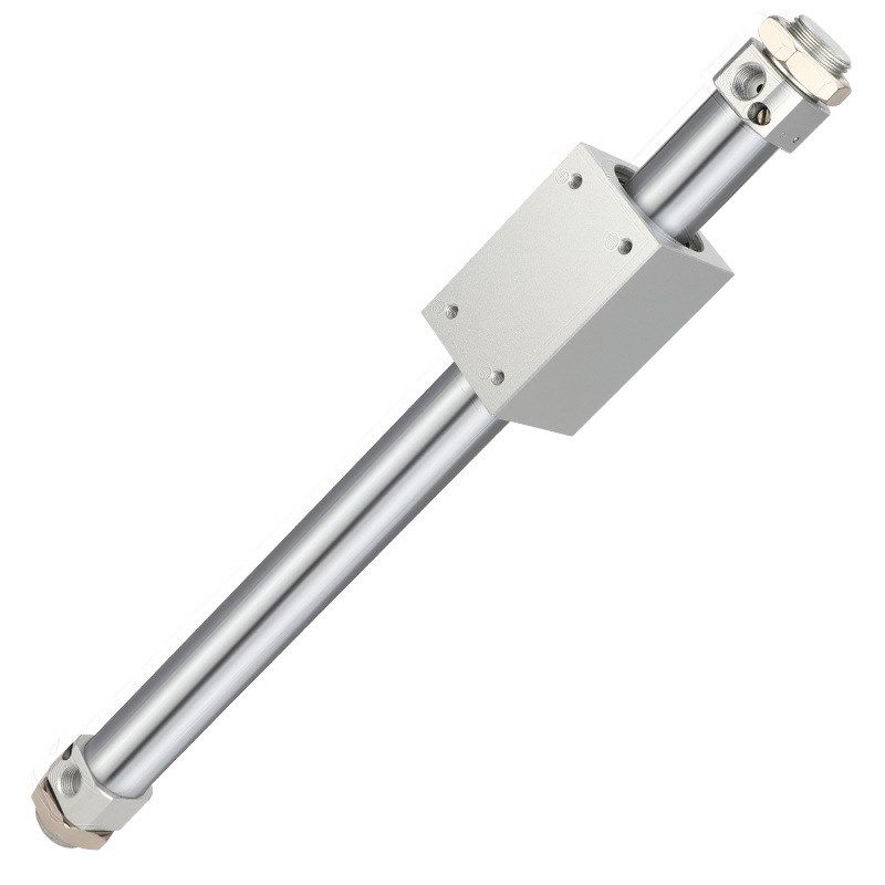 小型气动磁藕式RMS无杆气缸长行程10/16/20/25/32/40X100X200X300