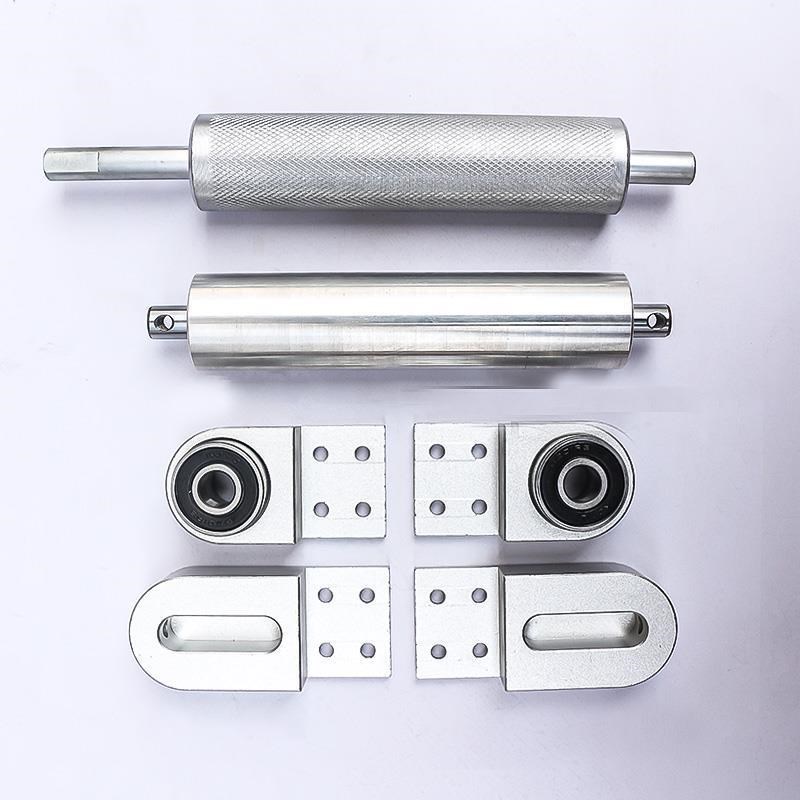 流水线配件全套输送机传送带张紧座流水线主动滚筒CNC铝座2040款