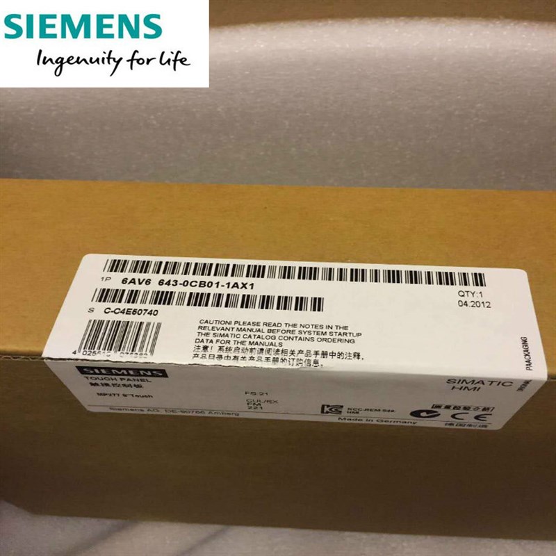 6AV6 640-0CA11-0AX1SIMATIC触摸面板TP177microSIMATIC S7-20