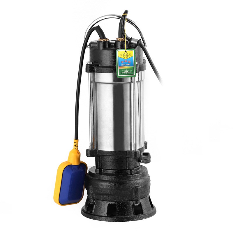 乐淘泵业WQD不锈钢单吸式自动切割污水泵 化粪池 养殖场 沼气池等