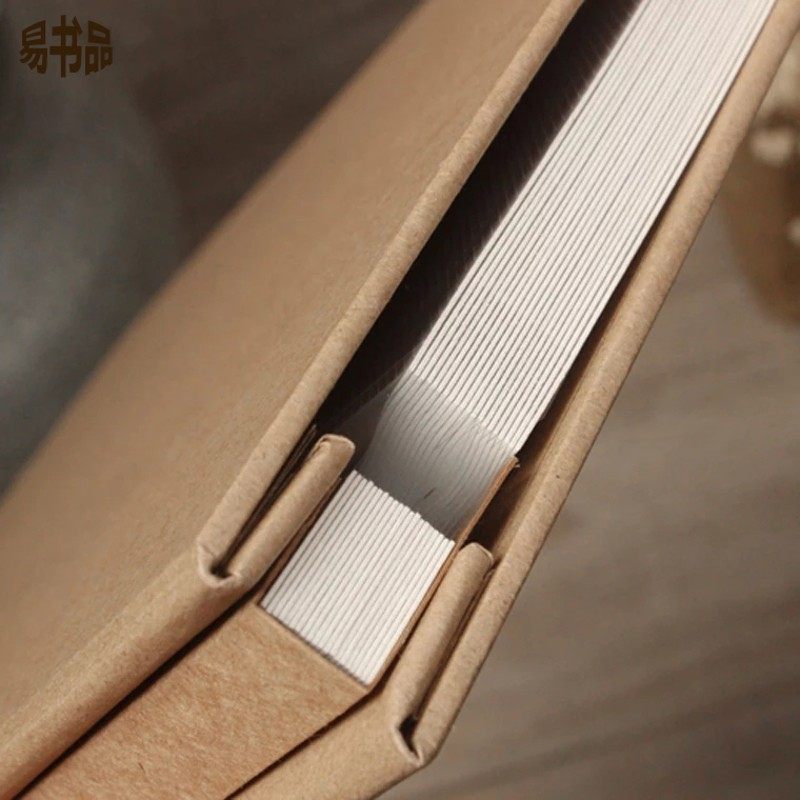 牛皮纸面手工DIY相册 3/4/5/6/7寸粘贴式覆膜相簿影集20张40面