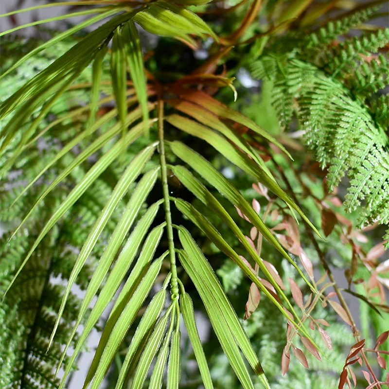 仿真蕨类垂吊植物装饰室内吊顶绿植壁挂花假花藤条森系橱窗装饰品