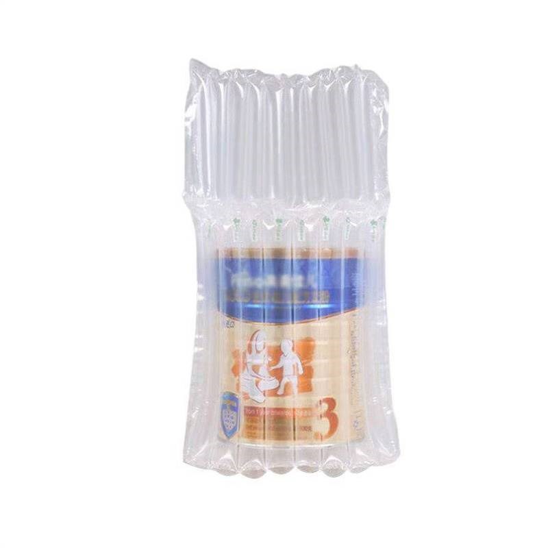 洛港65um加厚款500个透明色12柱奶粉袋奶粉气柱袋防震包加厚快递