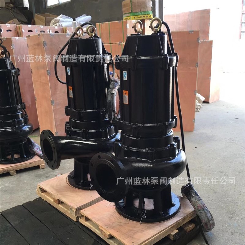 污水泵 立式管道潜水排污泵 WQ排污泵 无阻塞排水潜污泵