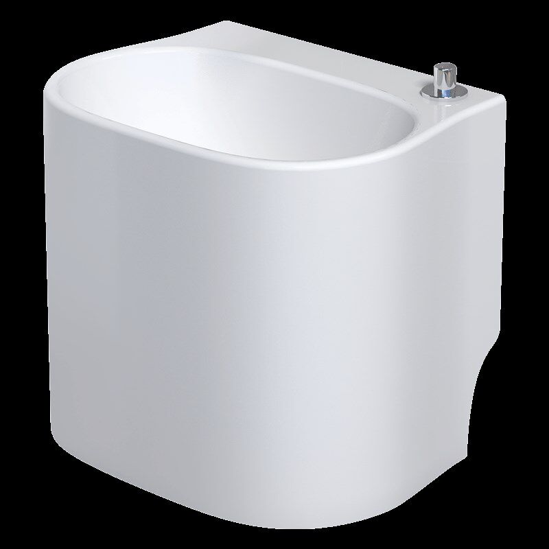 陶瓷落地式洗拖把池一体式自动阳台拖布池墩布池卫生间家用大小号